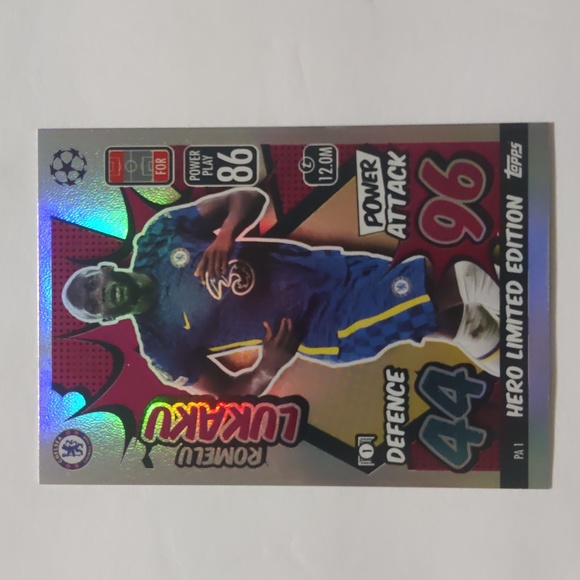 Romelu Lukaku Hero Limited Edition Card - Picture 1 of 2